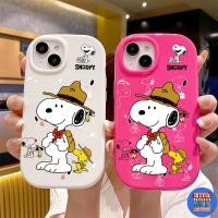 ราคา สต๊อกไทย เคสสำหรับไอโฟน15 การ์ตูนสนุบี้ ไฮโซ เคสมือถือนิ่มกลมใหญ่TPU For IPhone17 16 15 14 11 12 13ProMax 6/7/8Plus XSXR (50556153122)