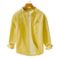 ราคา KEMEJA Ralph Lauren เสื้อโปโลแขนยาวผู้ชาย Shanghai Slim fit (28643300658)