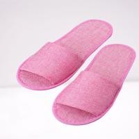 ราคา รองเท้าแตะสลิปเปอร์ใส่ในบ้านสีชมพูสลิปเปอร์โรงแรม รองเท้าใส่ในบ้าน พื้นนิ่ม (3652188923)