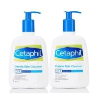 ราคา Cetaphil Gentle Skin Cleanser For All Skin Types เซตาฟิล ทำความสะอาดผิว สูตรอ่อนโยน ขนาด 500 ml จำนวน 2 ขวด (2X01245) (1748063274)