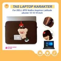 ราคา น่ารักกระเป๋าแล็ปท็อปแขน Anti-Shake กระเป๋าคอมพิวเตอร์เย็บปักถักร้อยหมีการเรียนรู้เมาส์กระเป๋า Netbook Dell Vostro XPS Inspiron Latitude 13 14 15 15.6 นิ้วสีน้ําตาล (56702744592)