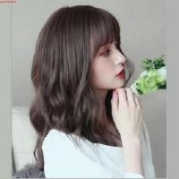 ราคา [พร้อมส่ง] วิกผมสั้น ผมหยิก แบบเต็มไหล่ เหมือนจริง แฟชั่นสําหรับผู้หญิง นักเรียน (57054444428)