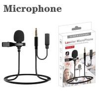 ราคา ไมโครโฟน Mini Lavalier Lapel Microphone JBC-054 Omnidirectional Mic With Clip For smart phone PC (8484775112)