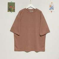 ราคา Uniqlo U ผ้า AIRism คอตตอน สีชมพูกะปิ (27670844589)