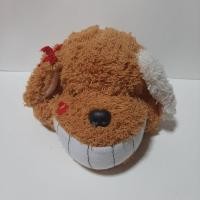 ราคา ตุ๊กตาหมายิ้มยิงฟัน ความยาวจากหัวถึงหาง 18 ซม. ความสูง 12 ซม. ของใหม่ มือ 1 (26704386976)