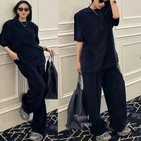 ราคา เซ็ตกำมะหยี่ เสื้อ+กางเกงขายาว (24703405777)