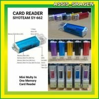 ราคา เครื่องอ่านการ์ด MULTI siyoteam 4in1 (26787943538)