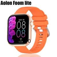 ราคา สําหรับ Aolon Foom Lite สมาร์ทนาฬิกา 24 มม.ซิลิโคนกีฬานาฬิกาสายรัดข้อมือผู้หญิงผู้ชาย Soft Band 24 มม. (26823568477)
