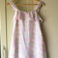 ราคา จั๊มสูทขายาวลายดอกชมพู (1498800623)