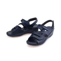 ราคา Dortmuend Layla JM229 015-000 Navy Blue "The Original Hand-Sewn Series" รองเท้าสุขภาพที่ร้อยทุกฝีเข็มด้วยมือ (24922854662)