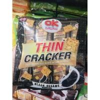 ราคา OK THIN CRACKER แครกเกอร์ รสงาดำ 256 G (8151623442)