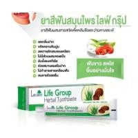 ราคา #ยาสีฟันไลฟ์กรุ๊ป#HERBAL TOOTHPASTE#ยาสีฟันผสมสมุนไพรสารสกัดเห็ดหลินจือ&ว่านหางจระเข้ ช่วยปากสะอาด&ไร้กลิ่นปาก&หอมสดชื่น (9744395623)