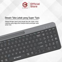 ราคา Cyborg คีย์บอร์ด USB ระดับมืออาชีพ K180 ทําผลงานของคุณ Multitasking k 180 สาย (50654058891)