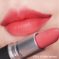 ราคา #พร้อมส่ง MAC Powder Kiss Lipstick- มี 5 สี A LITTLE TAMED # 301 ,Burning Love #305, Devoted to Chili #316 (14218514344)