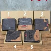 ราคา กระเป๋าสตางค์ใบสั้น Levi's Men's Synthetic Leather Wallets (3239284251)