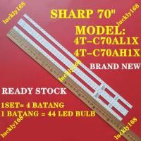 ราคา ใหม่ หลอดไฟแบ็คไลท์ทีวี LED 4T-C70AL1X 4T-C70AH1X SHARP 70 นิ้ว 4TC70AL1X 4T-C70AL1 C70AL1X 4TC70AH1X 4T-C70AH1 C70AH1X 1 ชุด (23068163553)