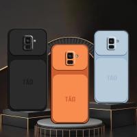 ราคา เคส Samsung A5 2018 / A8 2018 / A8 Plus / A8+ พิมพ์ด้วยสีพื้นฐาน (55255701391)