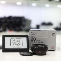 ราคา เลนส์ Panasonic 20 f1.7 ii สภาพสวย มีกล่องครบ (28276975042)