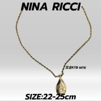 ราคา สร้อยแบรนด์เนมNina ricciแท้มือสองญี่ปุ่น (27134750540)