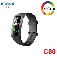 ราคา นาฬิกาอัจฉริยะ Kawa C80 วัดอุณหภูมิ อัตราการเต้นหัวใจ กันน้ำ วัดแคลลอรี่ Smart Band (18596003663)