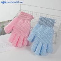 ราคา Sunshine Exfoliating Gloves Mitt สําหรับฟองน้ําขัดตัว Wash Skin, Moisturizing SPA - 1PCS VN (54656193100)