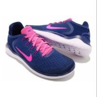 ราคา ลดราคาจาก3,800 เหลือ1,800บาท รองเท้าNike แท้ Wmn Free Rn Deep Royal Blue pink Blast. (5737335168)