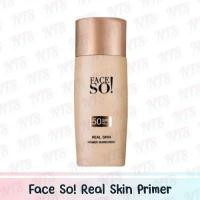 ราคา Face So! Real Skin Primer Sunscreen SPF50 PA+++ เฟสโซ! เรียลสกิน ไพรเมอร์ ซันสกรีน 45ml. ของแท้ 100% (19933464226)