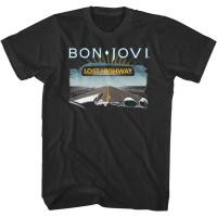 ราคา เสื้อยืดผู้ชาย Bon Jovi ลายปกอัลบั้ม Lost Highway สีดำ เสื้อยืดกราฟิก วงดนตรีป๊อป ร็อก ทัวร์คอนเสิร์ต สินค้าที่ระลึก วิน (55806214461)