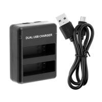 ราคา GoPro 4 Black / Silver Dual USB Charger AHDBT-401 แท่นชาร์จ ที่ชาร์จแบต By Aquapro (43551791262)
