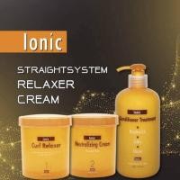 ราคา Ionic Curl Relaxer And Neutralizer Cream ชุดยืดผม ครีมยืด และ ครีมโกรกผม ไอโอนิค จี 3 ปริมาณ 1000 มล (4962651566)