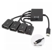 ราคา USB Type-C อะแดปเตอร์ OTG สาย USB C 3.0 2.0ชาย USB Micro USB อะแดปเตอร์ USB Hub สำหรับ Samsung Xiaomi Huawei (14525347474)