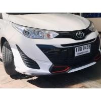 ราคา สเกิร์ต Toyota yaris faustino รอบคัน ชุดแต่ง กันชน กันกระแทก รถยนต์ ตรงรุ่น โตโยต้า ยาริส car skirt (25204592145)