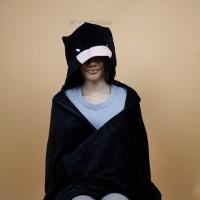 ราคา ผ้าห่ม ฮู้ด Batman แบทแมน Chibi 10นิ้ว (100x150cm) Justice League DC Comics (22205162399)