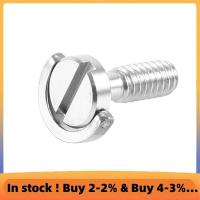 ราคา ยาว 1/4 "D-Ring สกรูสแตนเลสสําหรับกล้องขาตั้งกล้อง Quick Release แผ่นเงิน (54154341916)