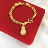 ราคา สร้อยข้อมือทองลายสี่เสาโปร่งคั่นเม็ดตัดลาย ความยาว 7 นิ้ว สร้อยทอง สร้อยไมครอน สร้อยข้อมือแฟชั่น ทองไมครอน ทองหุ้ม (4582881072)