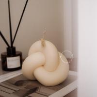 ราคา เทียนหอม Mono knot candle (1ชิ้น) เทียนหอมตกแต่งบ้าน เทียนแท่งไขถั่วเหลือง ไม่มีพาราฟิน เทียนหอม เทียนแท่งขายดี ของขวัญ (41503560754)