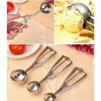 ราคา สคูปตักไอศครีม ที่ตักไอศครีม ที่ตักคุกกี้สแตนเลสแท้ ขนาด 3,4,5 cm (5207231336)