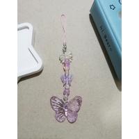 ราคา พวงกุญแจลูกปัด สายห้อยโทรศัพท์ พวงกุญแจแฮนด์เมด ที่ห้อยแฟ้มเก็บการ์ด (ผีเสื้อ) (22562502157)