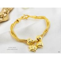 ราคา สร้อยข้อมือ งานหุ้มทอง 5 ไมครอนสวยน่ารัก (23457989496)