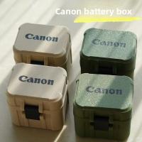 ราคา Premium Canon Camera Battery Organizer สําหรับ EOS5D/6D/7D/8D/9D/R6-R7, Multi-Functional Storage Case พร้อมการออกแบบป้องกันฝุ่นและกันกระแทก (57805993595)