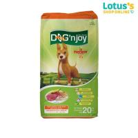 ราคา ด็อก เอ็นจอย อาหารสุนัขโตพันธุ์กลาง-ใหญ่ รสเนื้อ-ตับ 20 กก. DOG'N JOY COMPLETE ADULT-MEDIUM-LARGE BREED BEEF-LIVER FLAVO (2722920832)