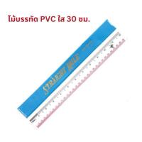 ราคา ไม้บรรทัด PVC ใส เครื่องบิน ยาว 12 นิ้ว 30 ซม. (27829428417)