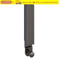 ราคา CORALTIDE ไม้แขวนเสื้อพับได้, อลูมิเนียมไม่เจาะราวตากผ้า, โมเดิร์น Retractable ประหยัดพื้นที่ติดผนังแขวนราวแขวนเสื้อผ้า Apartment Living (48904965603)