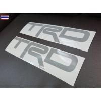 ราคา สติกเกอร์ TRD ติดข้างท้ายรถ ซ้าย-ขวา 1คู่ สีเทา งานเทีย ใส่กั โตโยต้า ไฮลักษ์ วีโก้ รีโว้ สำหรั Toyota hilux vigo Revo (40772253192)