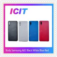 ราคา Body Samsung A02 อะไหล่บอดี้ เคสกลางพร้อมฝาหลัง Body อะไหล่มือถือ คุณภาพดี ICIT-Display (18308598540)