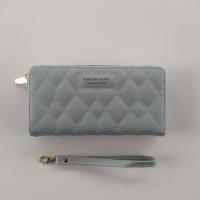 ราคา (3แบบ)(ลดราคาคละแบบ) กระเป๋าสตางค์ใบยาว สีฟ้า/น้ำเงิน (17407901057)