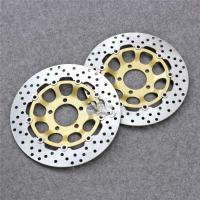 ราคา Motorcycle Floating Front Brake Disc Rotor Fit For Suzuki Impulse Inazuma Katana GSX400 GSX600F GSX (56606109424)