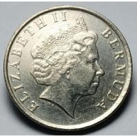 ราคา เบอร์มิวด้า (Bermuda), ปี 2000, 25 Cents, Queen Elizabeth II, 4th portrait (3045096615)