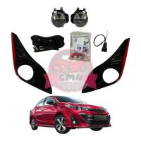 ราคา FITT DLAA ไฟตัดหมอก สปอร์ตไลท์ TOYOTA YARIS & YARIS ATIV 2017 2018 2019 โตโยต้า ยาริส ยาริส เอทีฟ (5678640795)