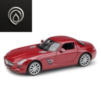 ราคา WELLY วิลลี่ 1:24เบนซ์ SLS AMG โมเดลรถโลหะจำลองรถสปอร์ตของสะสมสำหรับผู้ใหญ่ MMEW (26842688925)